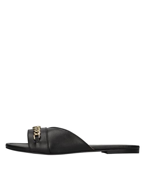 Flat in pelle LOVE MOSCHINO | JA28151G0MIE0000NERO